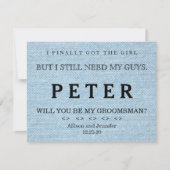 Zeit bis zur Anpassung Einladung (Vorderseite)