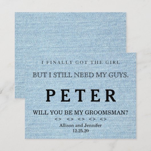 Zeit bis zur Anpassung Einladung (Vorne/Hinten)