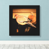 Zeit bis zur Erholung Leinwanddruck (Insitu (Holzboden))