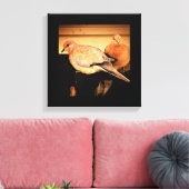 Zeit bis zur Erholung Leinwanddruck (Insitu (Wohnzimmer))