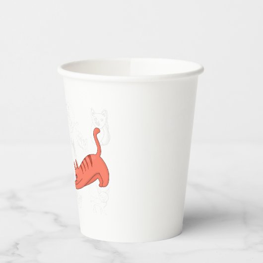 Zeit bis zur Zwei-Tone-Kaffee-Tasse Pappbecher (Links)