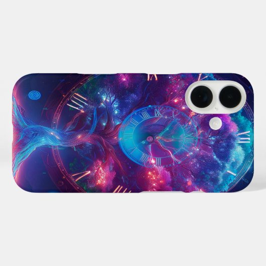 Zeit Case-Mate iPhone Hülle (Rückseite (Horizontal))