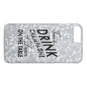 Zeit Champagner auf Silver iPhone 7 Plus zu trinke Case-Mate iPhone Hülle (Rückseite (Horizontal))