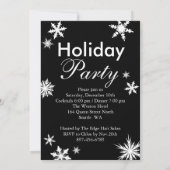 Zeit, Champagner Corporate Black Einladung zu trin (Rückseite)