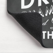 Zeit, Champagner zu trinken Chalk Mouse Pad Mousepad (Ecke)