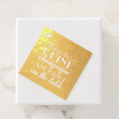 Zeit, Champagner zu trinken | Hochzeitsstift Foto Geschenkanhänger (Mit Box)