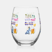 Zeit, das Glas zu stützen (Vorderseite)