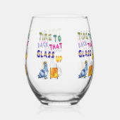 Zeit, das Glas zu stützen (Rückseite)
