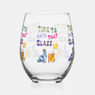 Zeit, das Glas zu stützen