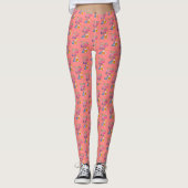 Zeit, das Glas zu stützen Leggings (Vorderseite)