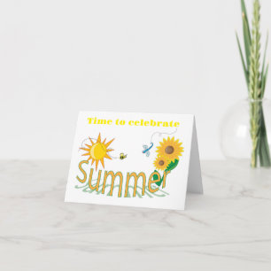ZEIT, DEINEN *18. SOMMERGEBURTSTAG* ZU FEIERN KARTE