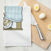 Zeit, den Corgi aufzuwachen und zu riechen Geschirrtuch (Viertel Falte)