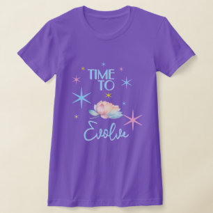 Zeit, den kosmischen Lotus T-Shirt zu entwickeln