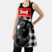 Zeit, den Schnauzer Füttern Schürze (InSitu)