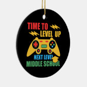 Zeit, den Videospieler in der Mittelschule zu verb Keramik Ornament (Rechts)