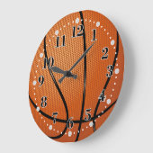 Zeit der Basketball-Beschaffenheits-| für Sport Große Wanduhr (Winkel)