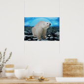 Zeit der Eisbären Poster (Küche)