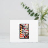 ZEIT DER ERSTELLUNG POSTKARTE (Stehend Vorderseite)