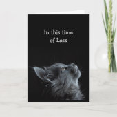 Zeit der Loss Scripture Bibel Verse Förderung Karte (Vorderseite)