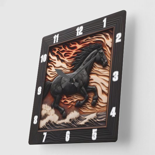 Zeit der Ocean Gallop: Uhr der Pferdewellen (Winkel)