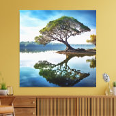 Zeit der Reflektionen Leinwanddruck (Insitu (Wohnzimmer))