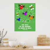 Zeit der Vogelsängerin Poster (Küche)