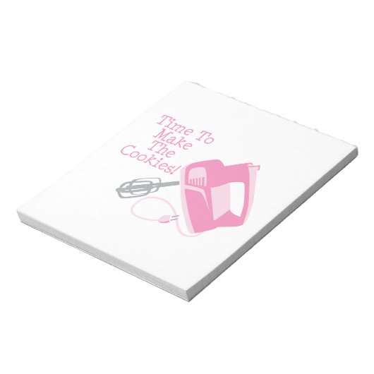 Zeit, die Cookies zu machen! Notizblock (Rotiert)