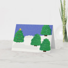 Zeit, die Dinge in den Urlaub zu stecken Feiertagskarte