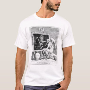 Zeit, die ein Bild, 1761 raucht T-Shirt