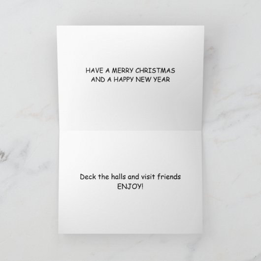 **ZEIT, DIE HÄNDE ZU DECKEN** KARTE (Innenseite)