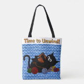 Zeit, die Katzenhalterung abzuziehen Tasche (Rückseite)