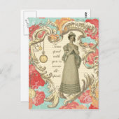 Zeit, die mit Ihnen verbracht wird Postkarte (Vorne/Hinten)