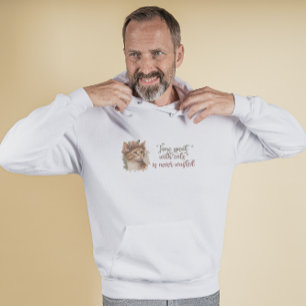 Zeit, die mit Katzen verbracht wird, Niedliches Ca Hoodie