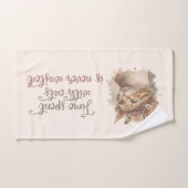 Zeit, die mit Katzen verbracht wird, verschwendet  Badhandtuch Set (Handtuch)