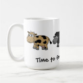 Zeit, die Tiere füttern! Virtuelle Bauer Kaffeetasse (Links)