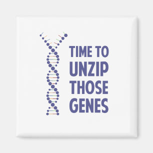 Zeit, diese genetischen Gene zu entpacken Magnet