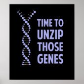 Zeit, diese genetischen Gene zu entpacken Poster (Vorne)