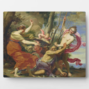 Zeit durch Jugend und Schönheit überwinden Fotoplatte