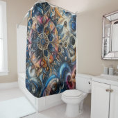 Zeit Duschvorhang (Beispiel)