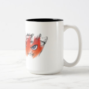 Zeit, ein paar Leute zu feuern Riesenkaffee-Tasse! Zweifarbige Tasse