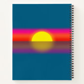 Zeit, einige Ziele zu durchbrechen | Sunrise Notizblock (Rückseite)