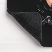 Zeit, einigen Hintern zu treten Kickboxen Ehefrau  Mousepad (Ecke)