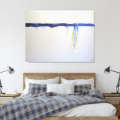 ZEIT ERwachen, Art Therapy Giclee Leinwanddruck (Insitu (Schlafzimmer))