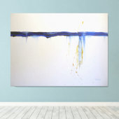 ZEIT ERwachen, Art Therapy Giclee Leinwanddruck (Insitu (Holzboden))