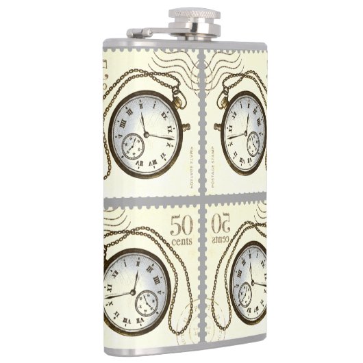 ZEIT, etwas zu trinken Flachmann (Rechts)