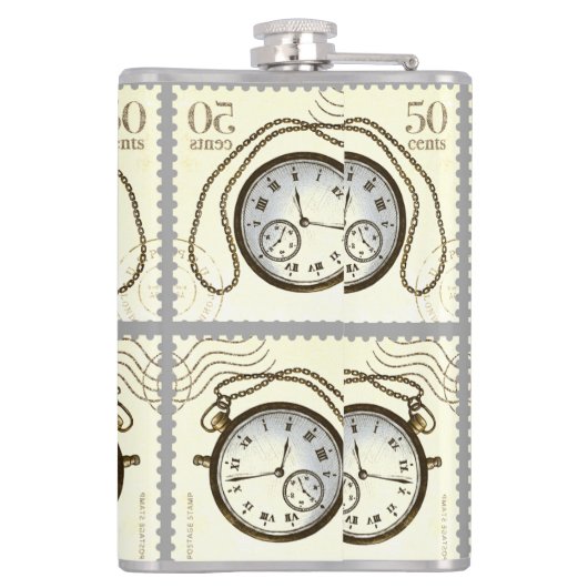 ZEIT, etwas zu trinken Flachmann (Rückseite)