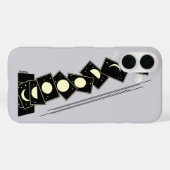 Zeit fällt durch ein Loch Case-Mate iPhone Hülle (Rückseite (Horizontal))
