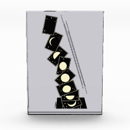 Zeit fällt durch ein Loch Fotoblock