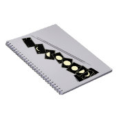 Zeit fällt durch ein Loch Notizblock (Rechte Seite)