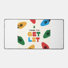 ZEIT, farbig GELASSEN zu werden Schreibtischunterlage